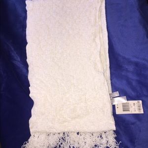 Charter Club white scarf